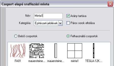 11. 2D elemek 1111 Válassza ki a terven a már létező elemeket, amelyeket ezután együtt csoportként akar kezelni. Enter Lezárja a kiválasztást.