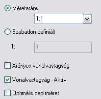 1214 14.2. Nyomtatás nyomtatóra Windows Vezérlő pult Nyomtató beállítások ablakban végezze el. Ez a probléma Pdf nyomtatás esetén nincs.