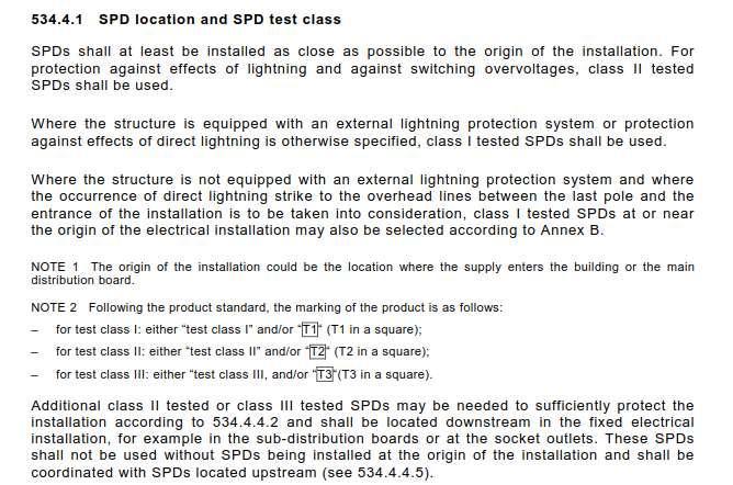 Extract from the standard IEC 60364-5-53:2015-09 14.