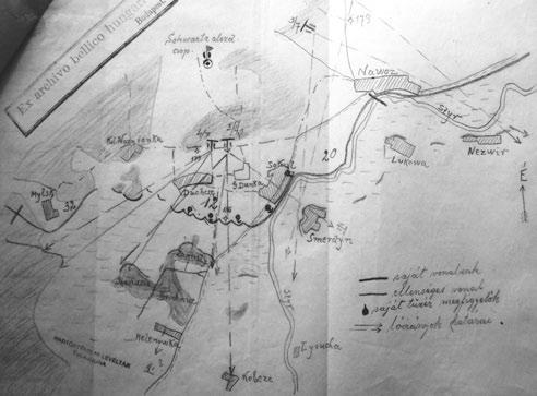 III. AZ OROSZ HARCTÉREN (1915) A rövid önálló menetelések alatt az élelmezés igen rosszul működött, sem kenyér, sem hús nem volt elegendő mennyiségben felvételezhető.