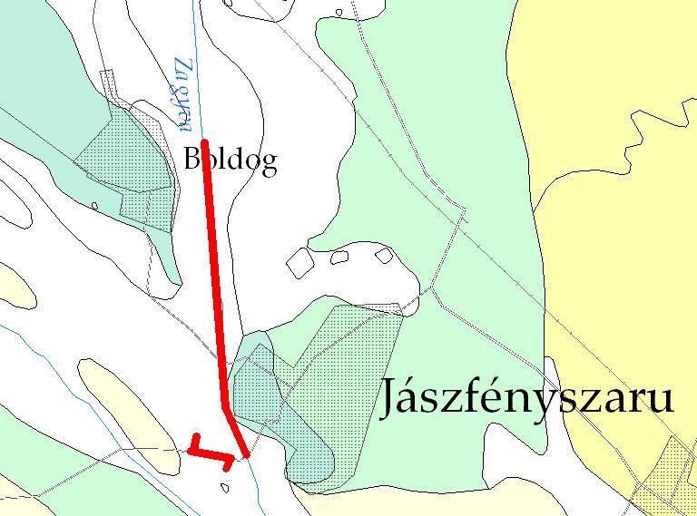 Boldog Jászfényszaru kerékpárút szakaszok tervezése Engedélyezési és kiviteli terv Tervezési talajvizsgálati jelentés és geotechnikai tervezési beszámoló 1.