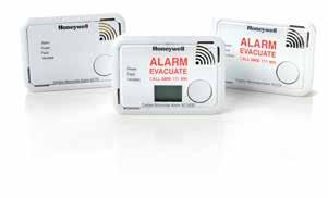 CO X-sorozatú CO vészjelző készülékek A Honeywell háromféle X-sorozatú,