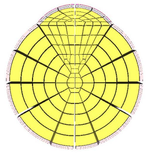 nem is vették figyelembe (70. ábra), vagy végtelen merevnek modellezték (71. ábra) 69. ábra - Uchio et al.