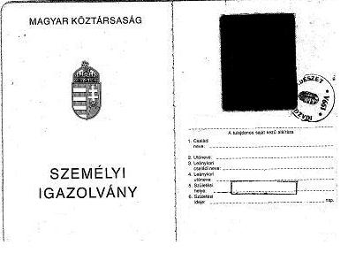 3.2. Iné relevantné vnútroštátne doklady totožnosti Vyplácajúci zástupca môže totožnosť (ale nie DIČ) súkromnej osoby overiť aj na základe týchto dokladov: 3.2.1.