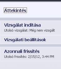 tisztában van az összetevő hibás állapotával, de saját elhatározásból ebben az állapotban kívánja tartani az AVG Internet Security 2012 szoftvert, és nem szeretné, hogy az értesítési terület ikon