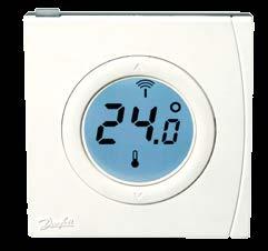 Falon kívülre szerelhető, konnektorba dugható tápegységgel (NSU). 014G0283 living connect digitális programozható fűtőtest termosztát.