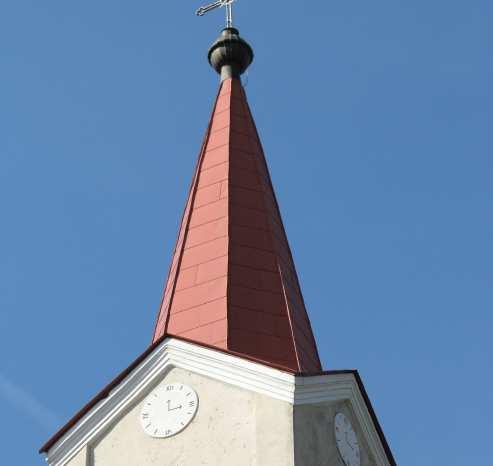 testvéröccse részére, majd 1809-ben 15 000 pengoforintos alapítványt tett egy felállítandó templom és plébánialak javára.
