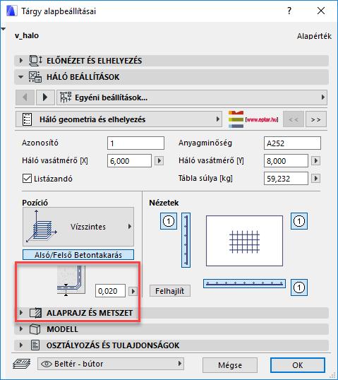 Ez a funkció csak Horizontális pozíciónál működik.
