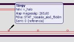 a modellben található vasakat nem takarja el a födémek betontömege. Nyissa meg a V-1 metszetet.