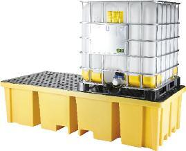 605 x 200 mm 63 l gyűjtőkád kapacitás 205 kg 27 900,- 44 800,- Gyűjtőkád 2 db IBC tartályra