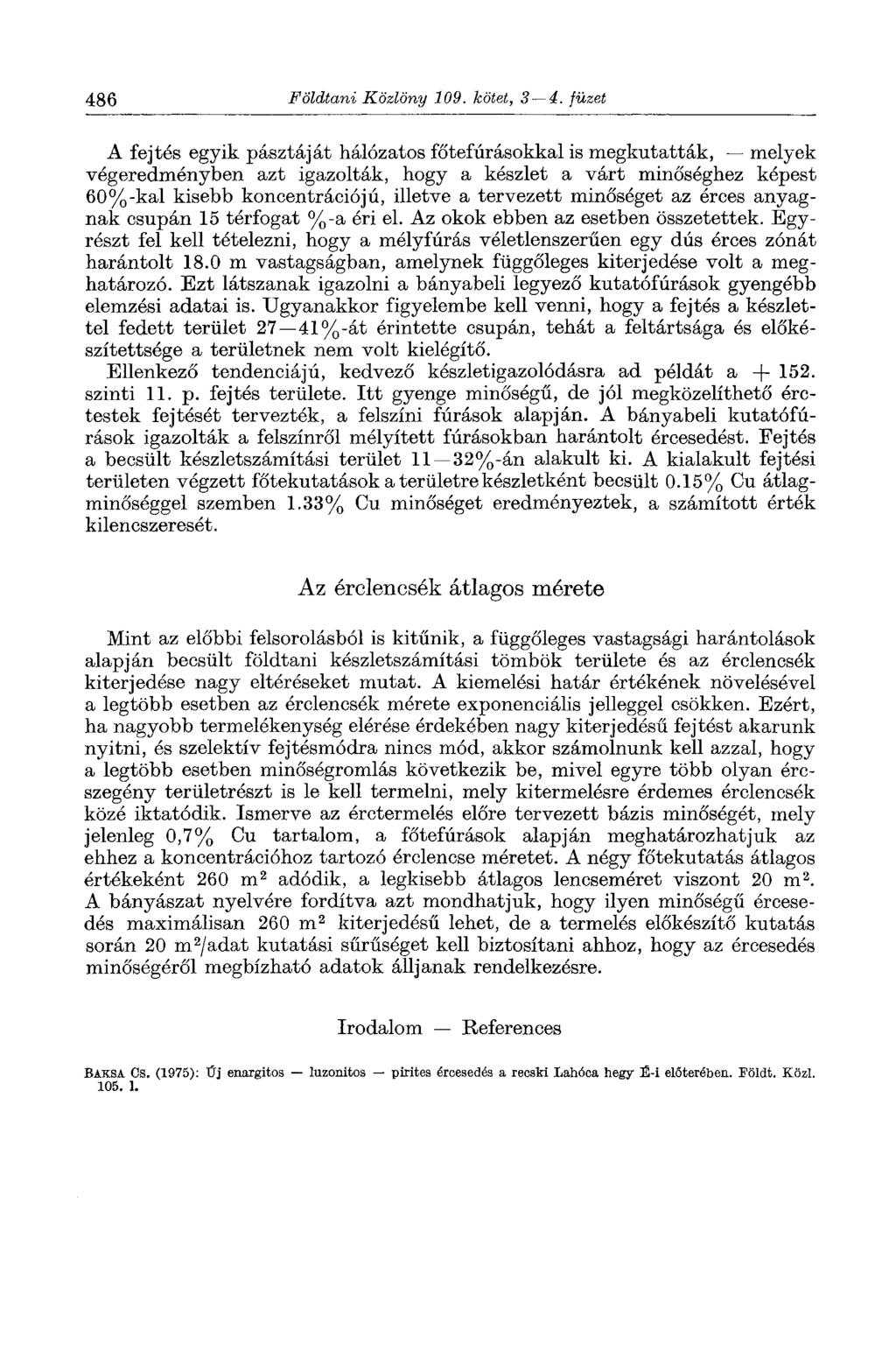 486 Földtani Közlöny 109. kötet, 3 4.