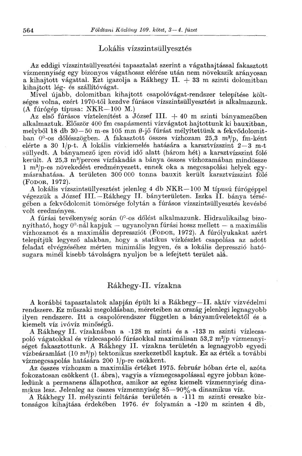 564 Földtani Közlöny 109. kötet, 3 4.