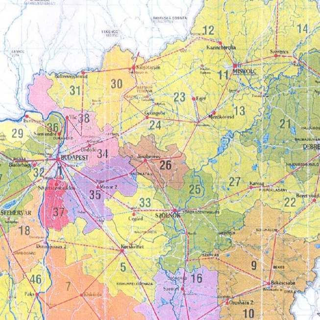 szolgáltatási területén helyezkedik el. Az országos hírközlési rendszer Miskolc szekunder körzetéhez tartozó 24. számú primer körzetében helyezkedik el, amelynek körzetközpontja Gyöngyösön működik.