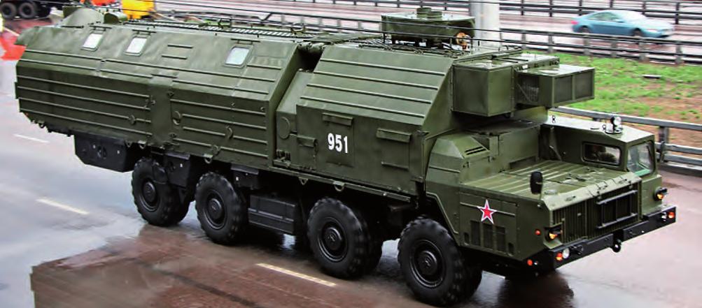 A 135 ellenrakéta-rendszer, 5T93 rakéta konténerszállító jármű HADITENGERÉSZET, PARTVÉDELMI ERŐK 3P51 Rubezs