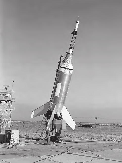 Űrtechnika 2. ábra. A hat Mercury-start Államok a rakétatechnikában az 1950-es évek végére meglehetősen lemaradt.