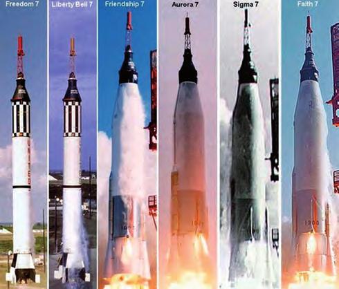 A NASA tehát csak ballisztikus űrugrásokra vállalkozhatott. Ezek végrehajtására pedig megfelelő átalakításuk után két katonai típus jöhetett szóba: a Redstone és a Jupiter.