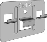 A csavar minimális méretei a következők: 3,9x30 mm, csavarfejjel, a kapocs rögzítésére alkalmas, mégpedig lapos fej, részben lapos fenekű, lapos alsó résszel. 6.