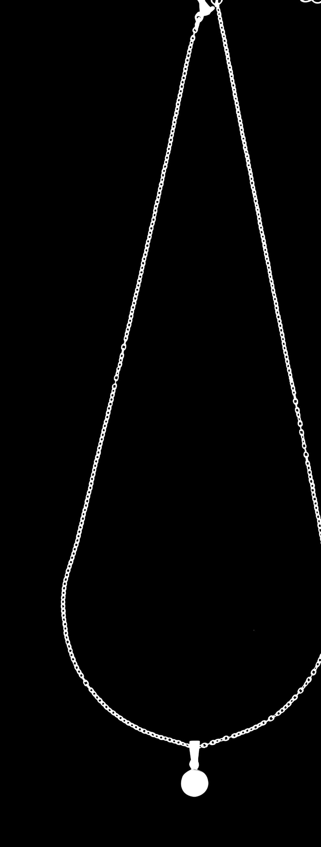 TÖBBKRISTÁLYOS NYAKLÁNC Fehér Swarovski