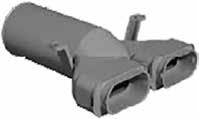 Cikkszámok Laposcsatorna-rendszer DN 100 Laposcsatorna 100 flexibilis levegőcső102 x 49 mm tekercs hossza: 50 m Cikkszám 2071 003 Dugó, lapos 100 100-as laposcsatorna-rendszerhez 2071 004 Tömítés,