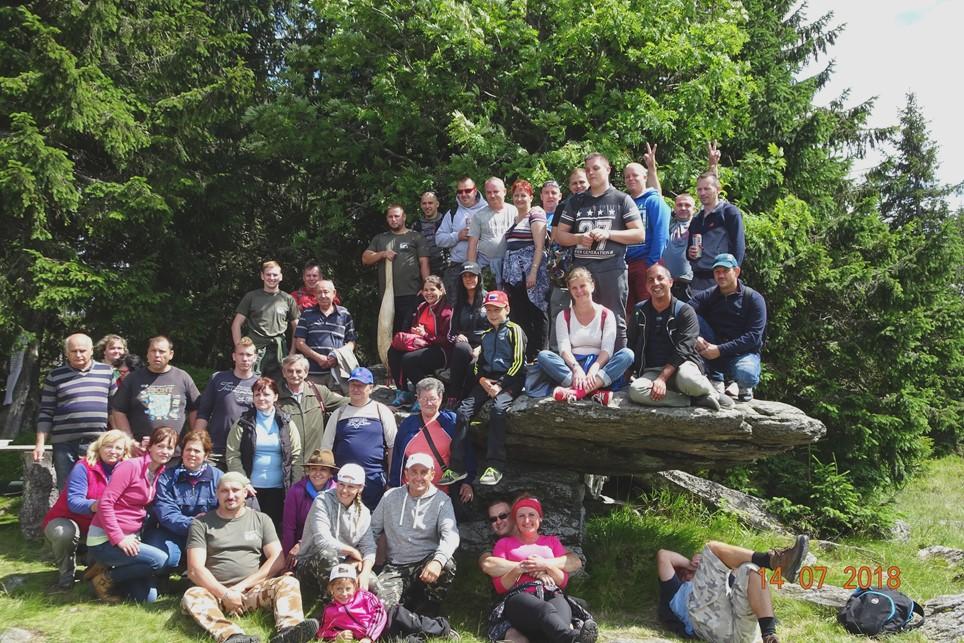 megrendezett Stolica túrát (Stolica csúcs 1476 m).
