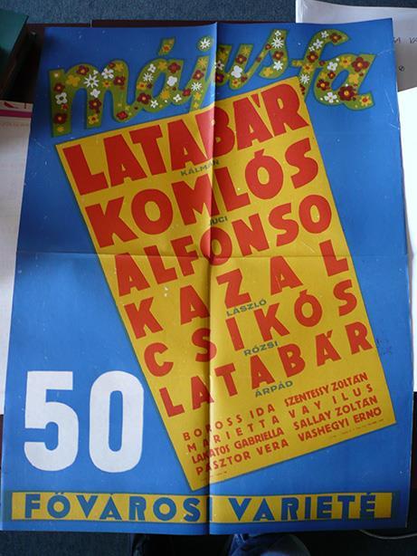 között. KGY Plakátok 66.