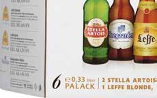 BELGIUM BÜSZKESÉGEI SÖRVÁLOGATÁS Stella Artois, alkoholtartalom: 5% Hoegaarden,