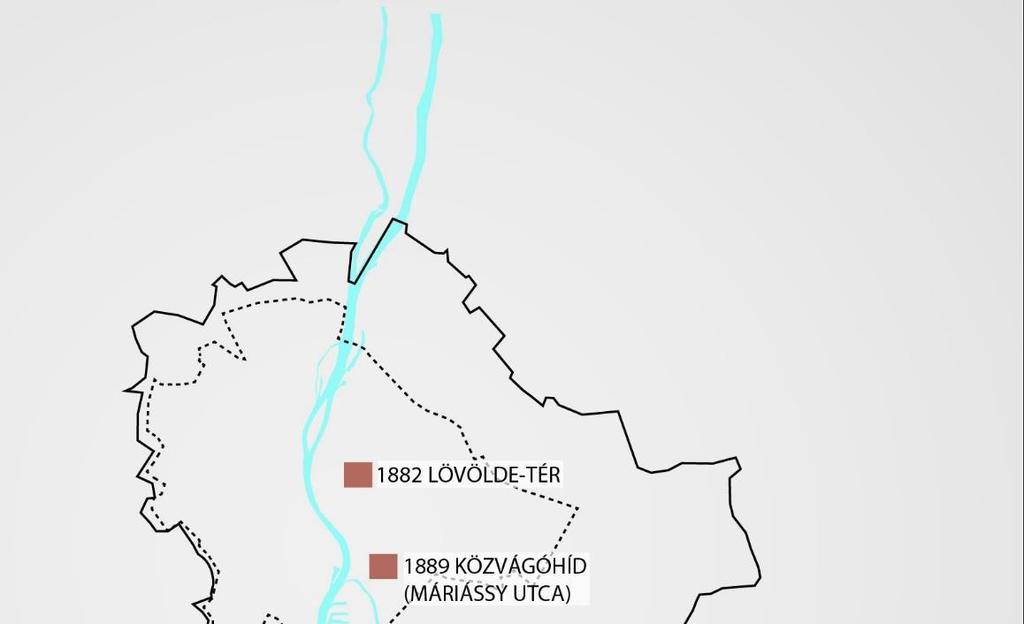 célszerű megvizsgálunk az alábbi ábrát, ami a térség fejlődését szinte kizárólagosan befolyásoló WM üzemek kitelepedését mutatja be, évekre bontva. 22.