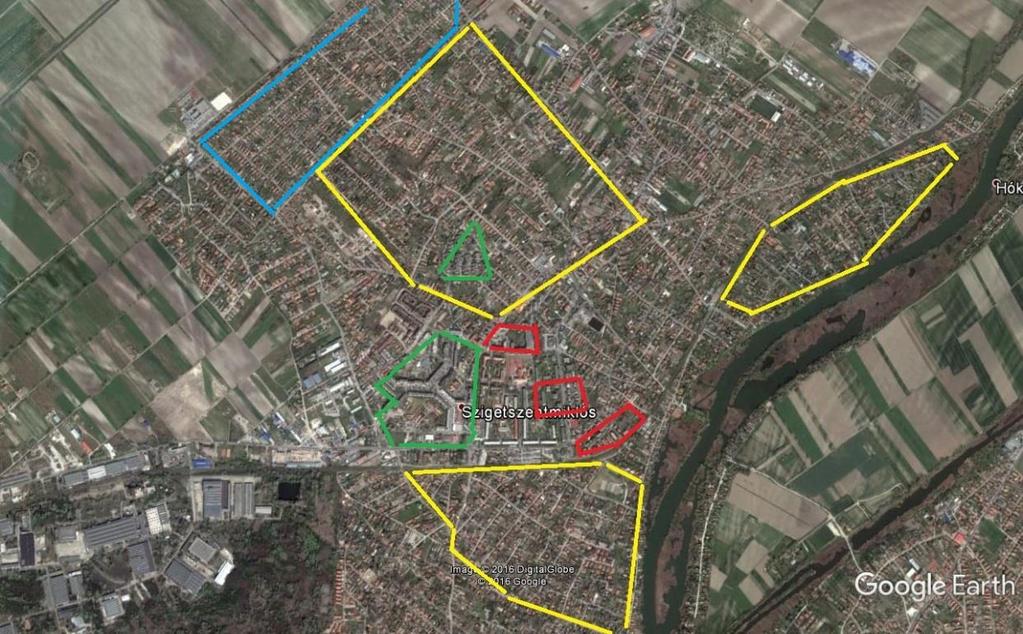 A hetvenes években kezdődik meg a Buckai városrész kiépülése, a HÉV-sínek és a Tebe sor közötti területen folyamatosak az építkezések a következő évtizedekben.