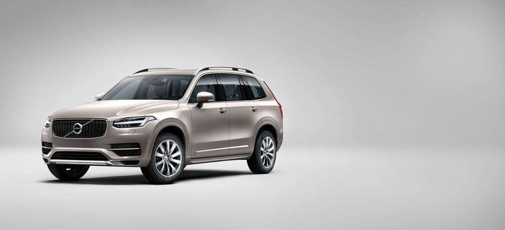 volvo XC90 Öné a választás XC90 KINETIC* Tartalma: Külső: 18" könnyűfém keréktárcsák Automatikus távolsági fényszórók Adaptív féklámpa City Safety 4.