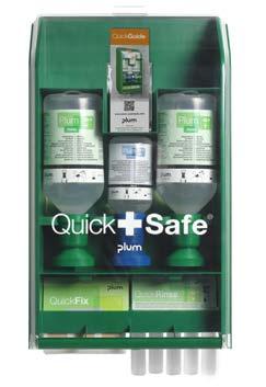 PLUM QUCKSAFE ELSŐSEGÉLY ÁLLOMÁSOK különböző Plum Quicksafe elsősegély állomások, melyek tökéletes megoldást kínálnak minden munkakörnyezethez könnyedén kiválaszthatja az igényeinek megfelelő