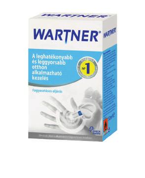 Wartner szemölcsfagyasztó spray, 50 ml (91,8 Ft/ml) Már egyetlen kezeléssel lefagyasztja a szemölcsöt a gyökeréig.