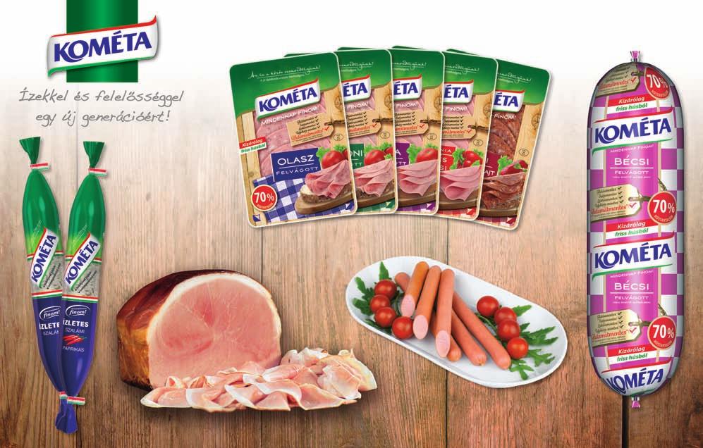 Olasz, Zala, Soproni, Házi disznósajt vagy Harmónia sertés párizsi 125 g vagy 150 g/db Kometa Mindennap finom!