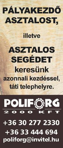 Máshol történő felhasználásához a szerkesztésért felelős személy engedélye szükséges! www.