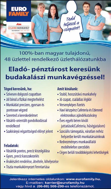 Cégünk piliscsabai telephelyére keresünk munkatársat az alábbi munkakör betöltésére: MINŐSÉGELLENŐR FŐBB FELADATOK: - fémipari késztermékek műszaki rajz alapján történő ellenőrzése és csomagolása AZ