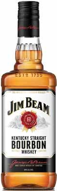JIM BEAM WHITE, JIM BEAM RED STAG, JIM BEAM HONEY, JIM BEAM APPLE WHISKEY 0,7 l, 6 141 Ft/l 5 459 Ft -1 160 Ft 4 299 Ft UNDERBERG GYÓGYNÖVÉNYLIKŐR