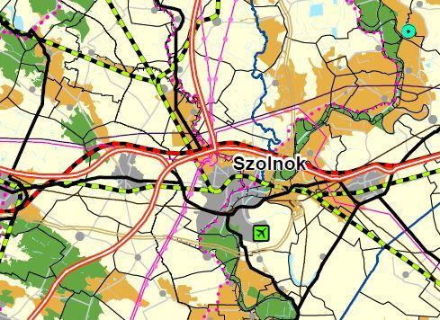 1.3.1. Országos Területrendezési Tervvel való összefüggések A településfejlesztési koncepciónak összhangot kell mutatnia az Országos Területrendezési Tervvel.