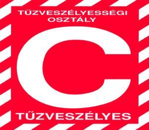 Tűzveszélyességi osztályba sorolás: A Fokozottan tűz és robbanásveszélyes: az az anyag, amelynek heves égése,robbanása indító gyújtásra bármely halmazállapotban bekövetkezhet.