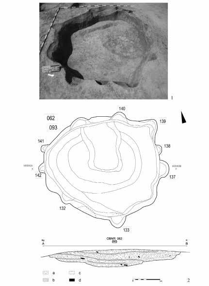 7. kép: Nyírparasznya, III. forduló. Válogatás az OBNR 32/SNR 60. épület kerámiaanyagából Fig. 7: Nyírparasznya, III. forduló. Selection of the pottery finds from Building OBNR 32/SNR 60 8.