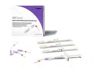 Ideiglenes gyökértömő anyagok ha többet akar Ideiglenes gyökértömő anyagok AH Temp (DENTSPLY) Kálciumhidroxid bázisú ideiglenes gyökértömő anyag.