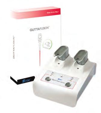 Végleges gyökértömő anyagok ha többet akar GUTTAFUSION (VDW) 3 dimenziós meleg obturációs rendszer.