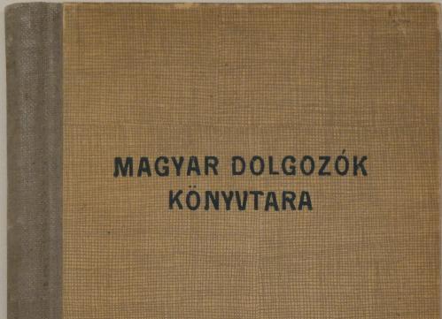 A Magyar Dolgozók Könyvtára sorozat kisalakú
