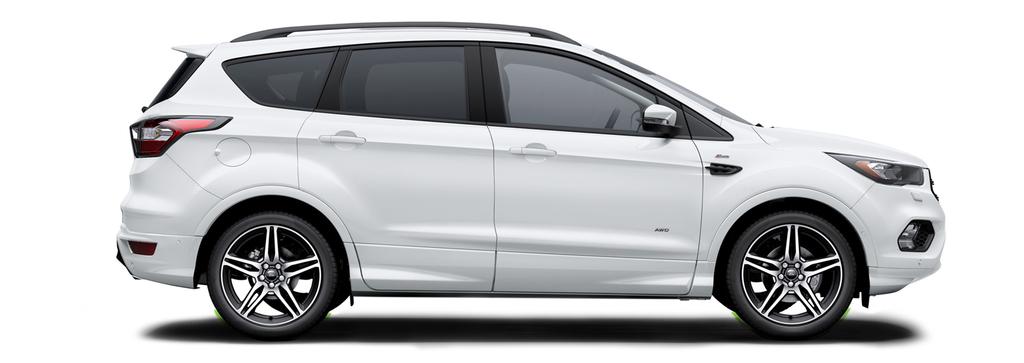 FORD KUGA Megjelenés A Ford Kugából sugárzik a rátermettség.