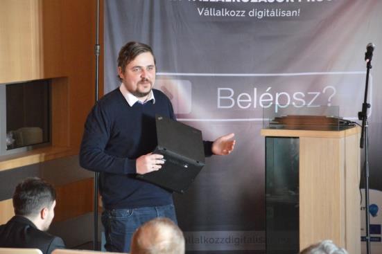 o 2017. február 14. IKT Információs Nap, Balatonfüred: A szakmai előadások keretében számos aktuális vállalati informatikai témát hallhattak az érdeklődők: Virág Ferenc, a Lenovo Magyaország Kft.