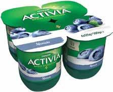 Ft ACTIVIA JOGHURT többféle, 4x125 g,
