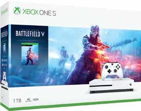 XBOX ONE S 1 TB KONZOL + BATTLEFIELD V JÁTÉKSZOFTVER Ft/szett 104 990 Ft -5 000 Ft 99 990 Ft XBOX ONE X 1 TB