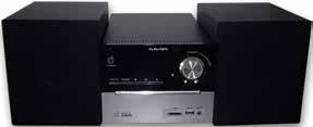 BLAUPUNKT MS30BT MIKRO HIFI 2x20 W, USB, Bluetooth, kompakt hangrendszer, fekete vagy