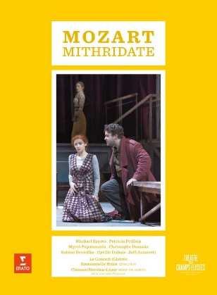 MOZART: MITRIDATE EMMANUELLE HAÏM 2 DVD 0190295851750 DF6 Erato Wolfgang Amadeus Mozart: Mitridate Michel Spyres, Patricia