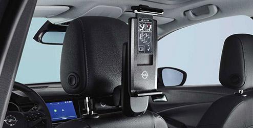 csatlakoztassa a kiegészítő Opel FlexConnect tartozékot az Opel FlexConnect  Használja tabletjét a Samsung Galaxy S2 9,7 tartóval majd