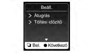 1. Válassza ki az üzemmódot. 2.