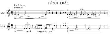 Bartók Béla stílusának elemei Kocsár Miklós kórusművében (A Tűzciterák (1973) című kórusmű alapján) Ordasi Péter előadása a Bartók születésének 125., Mozart születésének 250., Liszt születésének 195.